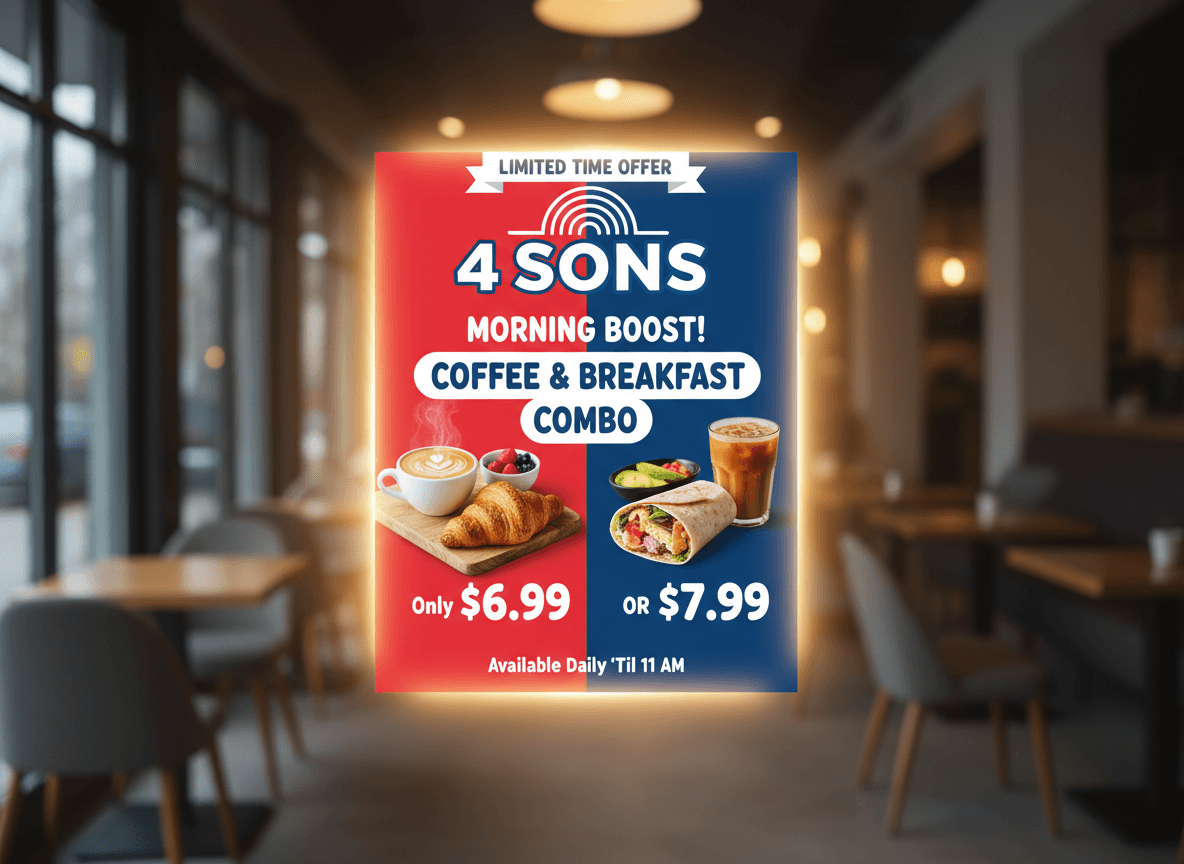 Coffee & Breakfast Combo